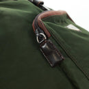 PRADA Backpack Nylon Green Silver Auth 161420-20