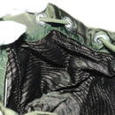 PRADA Backpack Nylon Green Silver Auth 161420-26