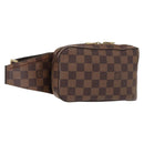 LOUIS VUITTON Damier Ebene Geronimos Shoulder Bag N51994 LV Auth 161424-1