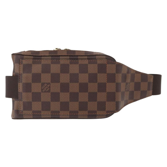 LOUIS VUITTON Damier Ebene Geronimos Shoulder Bag N51994 LV Auth 161424
