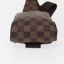 LOUIS VUITTON Damier Ebene Geronimos Shoulder Bag N51994 LV Auth 161424-4