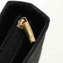 LOEWE Hand Bag Canvas Black Gold Auth 161425V-9