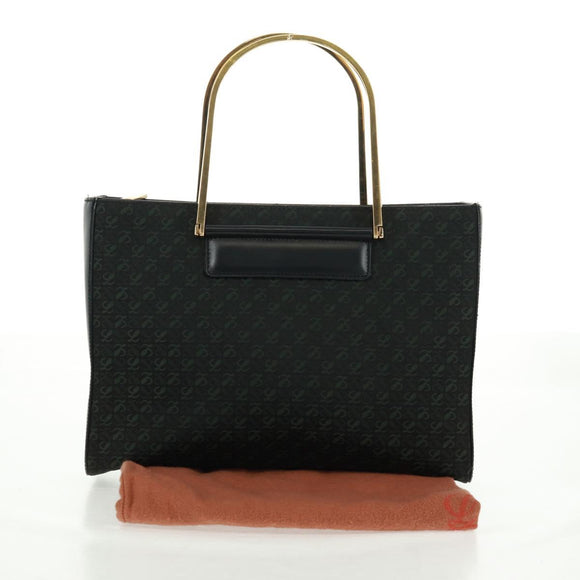LOEWE Handtasche Canvas Schwarz Gold Orig. 161425V