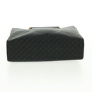 LOEWE Hand Bag Canvas Black Gold Auth 161425V-5