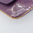 LOUIS VUITTON Monogram Vernis Thompson Street Bag Viole M91095 LV Auth 161428-11
