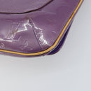 LOUIS VUITTON Monogram Vernis Thompson Street Bag Viole M91095 LV Auth 161428-12