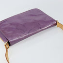 LOUIS VUITTON Monogram Vernis Thompson Street Bag Viole M91095 LV Auth 161428-6