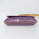 LOUIS VUITTON Monogram Vernis Thompson Street Bag Viole M91095 LV Auth 161428-9