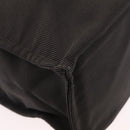 HERMES Her Line Tote Bag Canvas Gray Silver Auth 161431-12