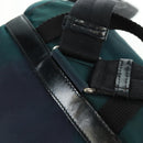 PRADA Backpack Nylon Green Silver Auth 161433-19