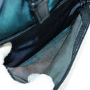 PRADA Backpack Nylon Green Silver Auth 161433-21