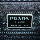 PRADA Backpack Nylon Green Silver Auth 161433-25
