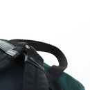 PRADA Backpack Nylon Green Silver Auth 161433-14