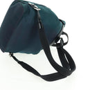 PRADA Backpack Nylon Green Silver Auth 161433-8