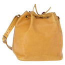 LOUIS VUITTON Epi Petit Noe Shoulder Bag Yellow M44109 LV Auth 161436-1