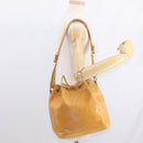 LOUIS VUITTON Epi Petit Noe Shoulder Bag Yellow M44109 LV Auth 161436-20