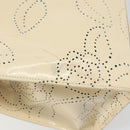 CHANEL Camelia Shoulder Bag Patent leather Ivory Gold CC Auth 161438-8