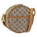 LOUIS VUITTON Monogram Mini Jeanne PM Shoulder Bag Blue M92001 LV Auth 161441-1