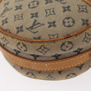 LOUIS VUITTON Monogram Mini Jeanne PM Shoulder Bag Blue M92001 LV Auth 161441-14