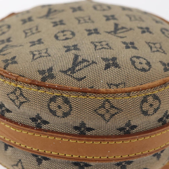 LOUIS VUITTON Monogram Mini Jeanne PM Shoulder Bag Blue M92001 LV Auth 161441