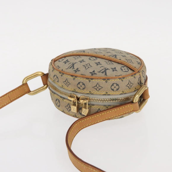 LOUIS VUITTON Monogram Mini Jeanne PM Shoulder Bag Blue M92001 LV Auth 161441