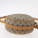 LOUIS VUITTON Monogram Mini Jeanne PM Shoulder Bag Blue M92001 LV Auth 161441-5