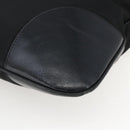 PRADA Shoulder Bag Nylon Black Silver Auth 161445-16