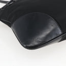 PRADA Shoulder Bag Nylon Black Silver Auth 161445-9