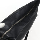 PRADA Shoulder Bag Nylon Black Silver Auth 161445-6