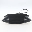 PRADA Shoulder Bag Nylon Black Silver Auth 161445-5