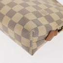 LOUIS VUITTON Damier Azur Pochette Cosmetic GM Pouch N23346 LV Auth 161452A-16
