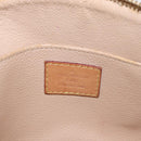 LOUIS VUITTON Damier Azur Pochette Cosmetic GM Pouch N23346 LV Auth 161452A-17