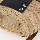 LOEWE Small Basket My Neighbor Totoro Makkuro Kurosuke Ghibli Bag Auth 161454SM-9