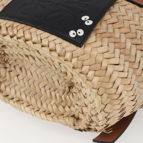 LOEWE Small Basket My Neighbor Totoro Makkuro Kurosuke Ghibli Bag Auth 161454SM