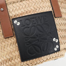 LOEWE Small Basket My Neighbor Totoro Makkuro Kurosuke Ghibli Bag Auth 161454SM-17