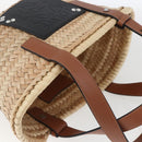 LOEWE Small Basket My Neighbor Totoro Makkuro Kurosuke Ghibli Bag Auth 161454SM-6