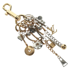LOUIS VUITTON Key Holder Metal Louis Vuitton × Judy Blame Gold Tone Auth 161457V