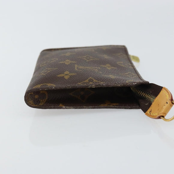LOUIS VUITTON Monogram Bucket PM Accessory Pouch LV Auth 161458