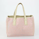 Salvatore Ferragamo Cartier Tote Bag PVC 2 Set Pink Bordeaux Auth 161462-2
