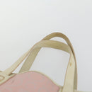 Salvatore Ferragamo Cartier Tote Bag PVC 2 Set Pink Bordeaux Auth 161462-6
