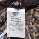 FENDI x FRGMT x POKÉMON ZUCCA Canvas Bucket Hat Mini-Dragon Brown Auth 161464SM-8