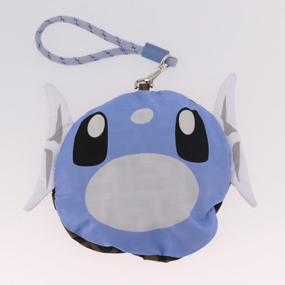 FENDI x FRGMT x POKÉMON ZUCCA Canvas Bucket Hat Mini-Dragon Brown Auth 161464SM