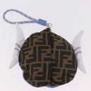 FENDI x FRGMT x POKÉMON ZUCCA Canvas Bucket Hat Mini-Dragon Brown Auth 161464SM-11
