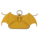 FENDI FRGMT x POKEMON Nano Bucket Bag Leder Gelb Silber Auth 161465SM-3