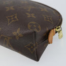 LOUIS VUITTON Monogram Pochette Cosmetic PM Pouch M43998 LV Auth 161470-15