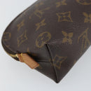 LOUIS VUITTON Monogram Pochette Cosmetic PM Pouch M43998 LV Auth 161470-16