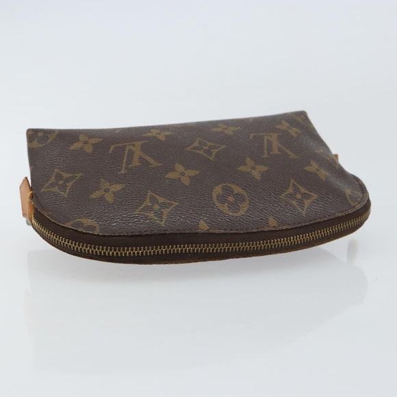 LOUIS VUITTON Monogram Pochette Cosmetic PM Pouch M43998 LV Auth 161470