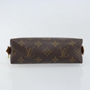 LOUIS VUITTON Monogram Pochette Cosmetic PM Pouch M43998 LV Auth 161470-6