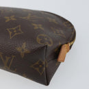 LOUIS VUITTON Monogram Pochette Cosmetic PM Pouch M43998 LV Auth 161470-7