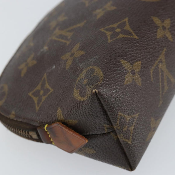 LOUIS VUITTON Monogram Pochette Cosmetic PM Pouch M43998 LV Auth 161471